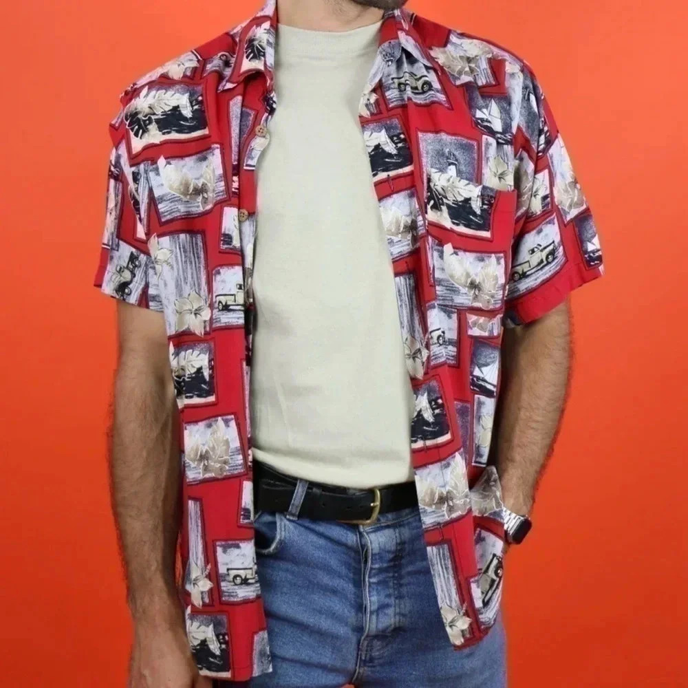 Vintage Puritan Men's Hawaiian Shirt size
Large - Picture 9 of 11